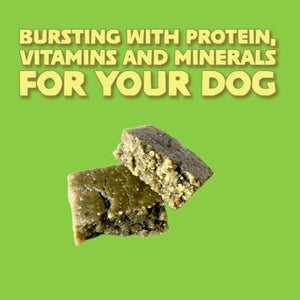 BarkWell Peanut Butter and Greens Semi-Soft Dog Treat for Small Dogs 16 Individually Wrapped .7 Ounce Bars