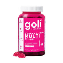 Goli® Women’s Multivitamin Gummies - 60 Count - All 13 Essential Vitamins, and Key Minerals - Kosher, Gluten-Free, Vegan, and Non-GMO.