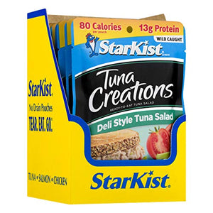 StarKist Tuna Creations Deli Style Tuna Salad, 3 oz, Pack of 12