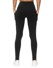 THE GYM PEOPLE Thick High Waist Yoga Pants with Pockets, Tummy Control Workout Running Yoga Leggings for Women (XXX-Large, Black)