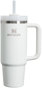 Stanley Quencher H2.0 Tumbler with Handle & Straw 30 oz | Twist On 3-Way Lid | Cupholder Compatible for Travel | Insulated Stainless Steel Cup | BPA-Free | Frost