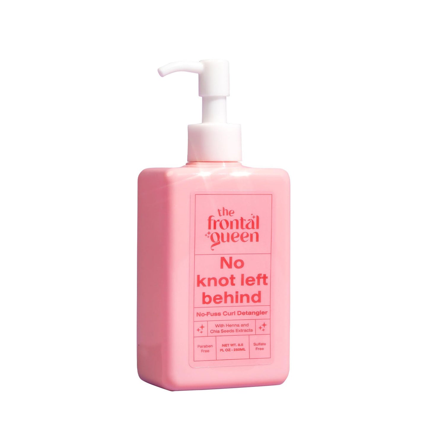 The Frontal Queen Curl Detangler, Moisturizing Curl Softener and Knot Remover - Frizz-Free, Smooth Curls Mist for Lightweight & Effortless Enhancement - 8.5 Fl oz