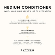 PATTERN Beauty by Tracee Ellis Ross Medium Conditioner - Hydration & Slip for Curly Hair 3a-4a, 13 Fl Oz