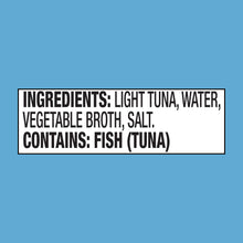 StarKist Chunk Light Tuna in Water, 5 oz Can, Pack of 12