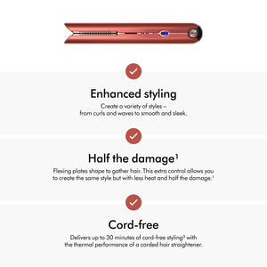 Special Edition Dyson Corrale™ Styler Straightener in Strawberry Bronze and Blush Pink with Dyson-Designed Presentation case