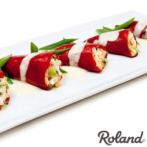 Roland Foods Whole Red Piquillo Peppers, Specialty Imported Food, 5 Lb 8 Oz Can