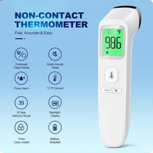 No-Touch Thermometer for Adults and Kids, Accurate Digital Baby Thermometer, FSA HSA Eligible, Fever Alarm & Silent Mode, 2 in 1 Forehead & Object Thermometer