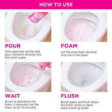 Stardrops - The Pink Stuff - The Miracle Power Foaming Toilet Cleaner - 2 Treatments - Self Activating Pink Foam