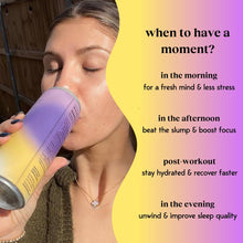 Moment Adaptogen Drink (Shark Tank) | NON-CARBONATED Non Alcoholic Drinks | Blueberry Ginger | L-Theanine & Ashwagandha for Calm & Clarity | 0 Added Sugar, 0 Caffeine | 12-pack