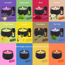 SAEUYVB Candle Making Kit for Adults with Hot Plate, DIY Starter Soy Candle Making Supplies/Kit - Perfect as Home Decorations（Black）
