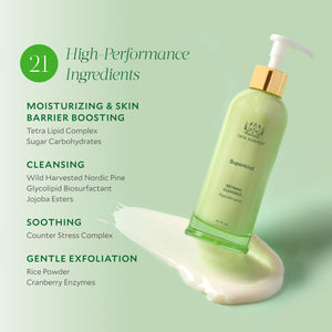 Tata Harper Superkind Refining Cleanser, Gentle Exfoliating Cleanser for Sensitive Skin, Hypoallergenic Skincare, Fragrance Free, Natural Skincare, Dermatologist Tested, Vegan, 125ml