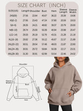 Trendy Queen Womens Oversized Hoodies Fleece Sweatshirts Long Sleeve Sweaters Pullover Fall Outfits Winter Clothes Dark Grey S