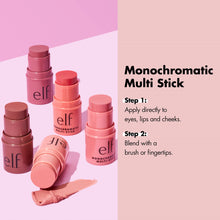 e.l.f. Monochromatic Multi Stick, Creamy, Lightweight, Versatile, Luxurious, Adds Shimmer, Easy To Use On The Go, Blends Effortlessly, Sparkling Rose, 0.17 Oz