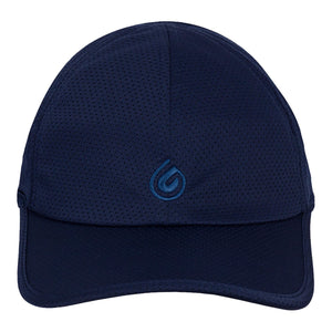 The Hat 2.0, Tri-Layer EvapoCOOL Design, Cooling, Moisture-Wicking, Non-Glare Under Visor, Adjustable Cap for All Head Shapes Denim