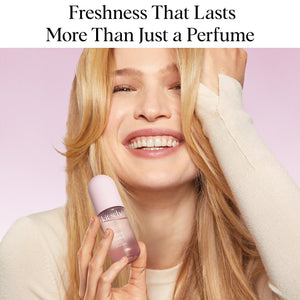 Kitsch Sheer Violet Hair Perfume For Women - Clean, Deodorizing, and Patented Odor-Eliminating Technology, Body Mist - Freshen Hair, Body & Pillows - Fruity Raspberry, Violet & Soft Musk Scent - 50ml