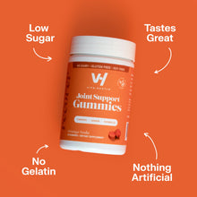 VitaHustle Turmeric Ginger Gummies for Inflammation, Joint Flexibility, Muscle Recovery, Low Sugar, Vegan, Gluten Free, Non GMO, Orange Flavor, 50 Count