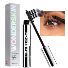 Wonderskin Mascara - Black Mascara for Volume, Length, and Curl - Lengthening, Volumizing & Smudge Proof Lash Makeup