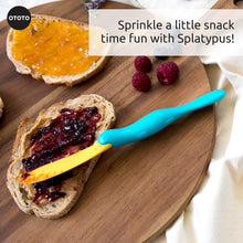 OTOTO Splatypus Jar Spatula for Scooping and Scraping - Unique Fun Cooking Kitchen Gadgets for Foodies - BPA-free & 100% Food Safe - Crepe Spreader