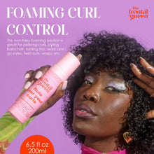 The Frontal Queen Foaming Curl Control, Defining, Volumizing Weightless Bouncy Styling Foam - 6.5 Fl oz