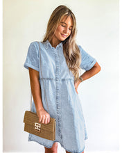 GRAPENT Women’s Denim Dress for Women Button up Denim Dress for Women Jean Denim Dress for Women Denim Babydoll Dress for Women Roadknight Blue Size Medium Size 8 Size 10