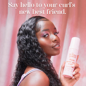 The Frontal Queen Foaming Curl Control, Defining, Volumizing Weightless Bouncy Styling Foam - 6.5 Fl oz