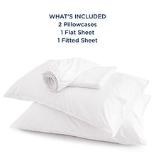 Bedsure Queen Sheets, Rayon Derived from Bamboo, Queen Cooling Sheet Set, Deep Pocket Up to 16", Breathable & Soft Bed Sheets, Hotel Luxury Silky Bedding Sheets & Pillowcases, White