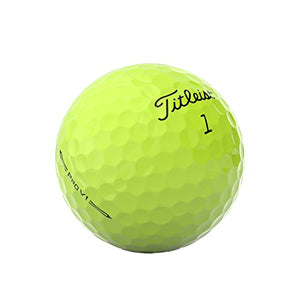 Titleist Pro V1 Golf Balls, Yellow, One Dozen