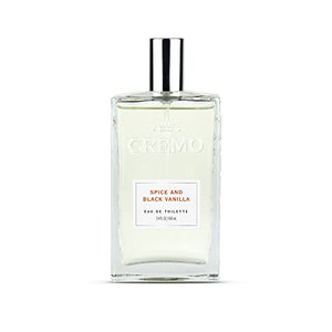 Cremo Spice & Black Vanilla Cologne Spray, An Explosion of Vibrant Spices, Tobacco and Black Vanilla, 3.4 Fl Oz
