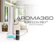 Aroma360 - Wireless Pro Essential Oil Diffuser - 600 sq ft Coverage - Cordless & Portable with Remote - Aromatherapy Scent Diffuser - Home, Spa, Office & Business - Air Freshener - Midnight Black