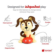 Toniebox Audio Player Starter Set with Woody, Lightning McQueen, Simba, Winnie-The-Pooh, and Playtime Puppy - Listen, Learn, and Play with One Huggable Little Box - Light Blue