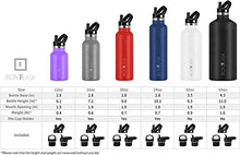 IRON °FLASK Sports Water Bottle - 24 oz, 3 Lids (Straw Lid) - Leak Proof, Durable Double Walled Stainless Steel - Gym Bottles for Men, Women & Kids - Insulated Thermos, Hot & Cold Hiking Canteen