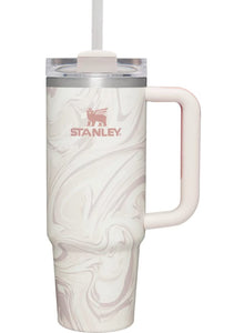 STANLEY 30 oz. Quencher H2.0 FlowState Tumbler, Rose Quartz Swirl