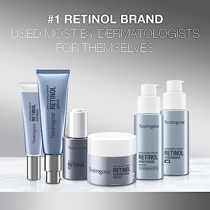 Neutrogena Rapid Wrinkle Repair Retinol Face Moisturizer, Daily Anti-Aging Face Cream with Retinol & Hyaluronic Acid to Fight Fine Lines, Wrinkles, & Dark Spots, 1.7 oz