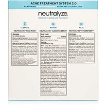 Neutralyze Moderate To Severe Acne Treatment Kit 2.0 - Maximum Strength Acne Kit, 2% Salicylic Acid, Mandelic Acid & Nitrogen Boost Skincare Technology - Acne Treatment for Teens & Adults (90+ Day)