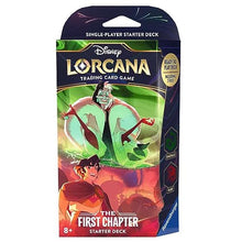 Ravensburger Disney Lorcana: The First Chapter TCG Starter Deck Ruby & Emerald for Ages 8 and Up