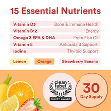 SmartyPants Kids Formula Daily Gummy Multivitamin: Vitamin C, D3, and Zinc for Immunity, Gluten Free, Omega 3 Fish Oil (DHA/EPA), Vitamin B6, Methyl B12, 120 Count (30 Day Supply)