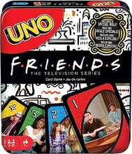 Mattel Games UNO Friends Card Game in Storage Tin, Collectibles Inspired by the TV Series (Amazon Exclusive)