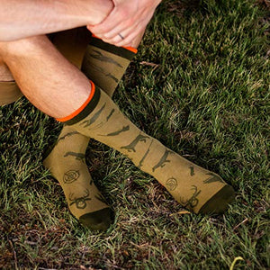 I'd Rather Be Hunting Socks for Men who Love to Hunt - Funny Gifts for Hunters