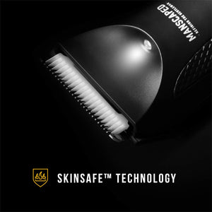 MANSCAPED® Electric Groin Hair Trimmer, The Lawn Mower™ 3.0, Replaceable Ceramic Blade Heads, Waterproof Wet/Dry Clippers, Standing Recharge Dock, Ultimate Male Body Hair Razor